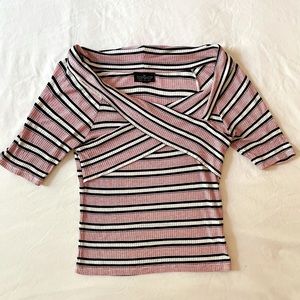 🍓4 for $20🍓 Striped Topshop shirt